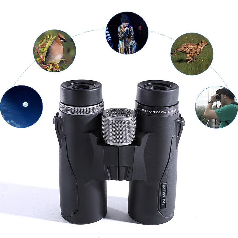 USCAMEL Binoculars Military HD 10x42 High Power Telescope Professional