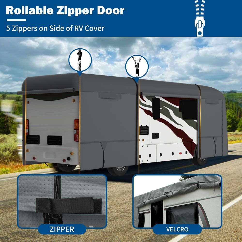 Umbrauto Class A RV Cover Upgraded Heavy Duty