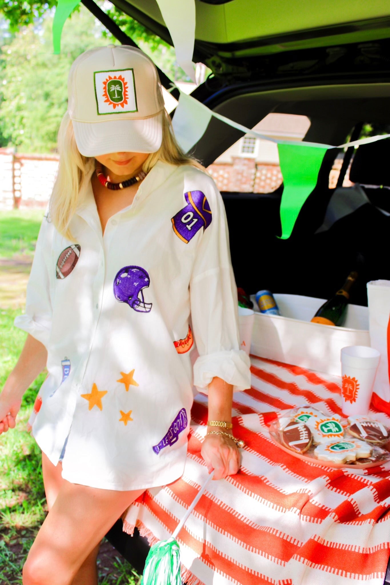 Woman's Gameday Oxford Shirt