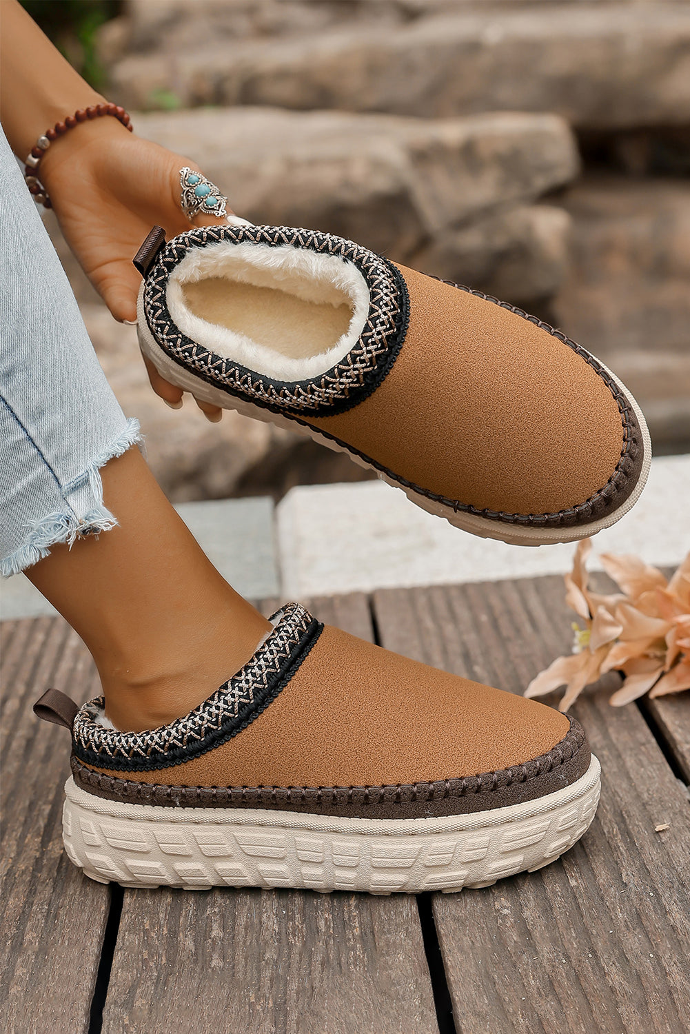 Millie Plush Winter Clog Slippers