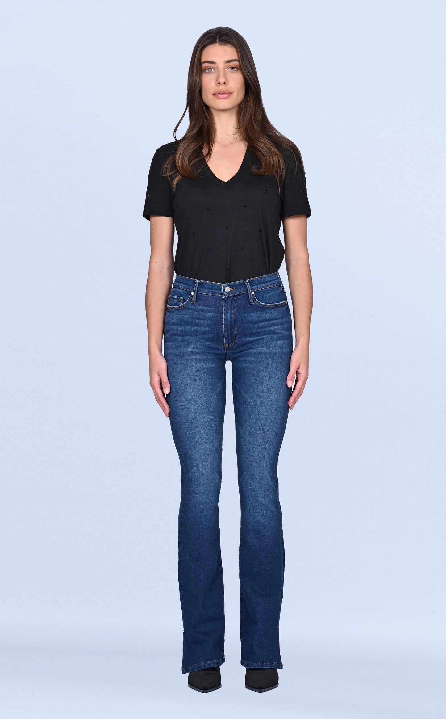 Talissa High Waisted Slice Heel - Make It Rain