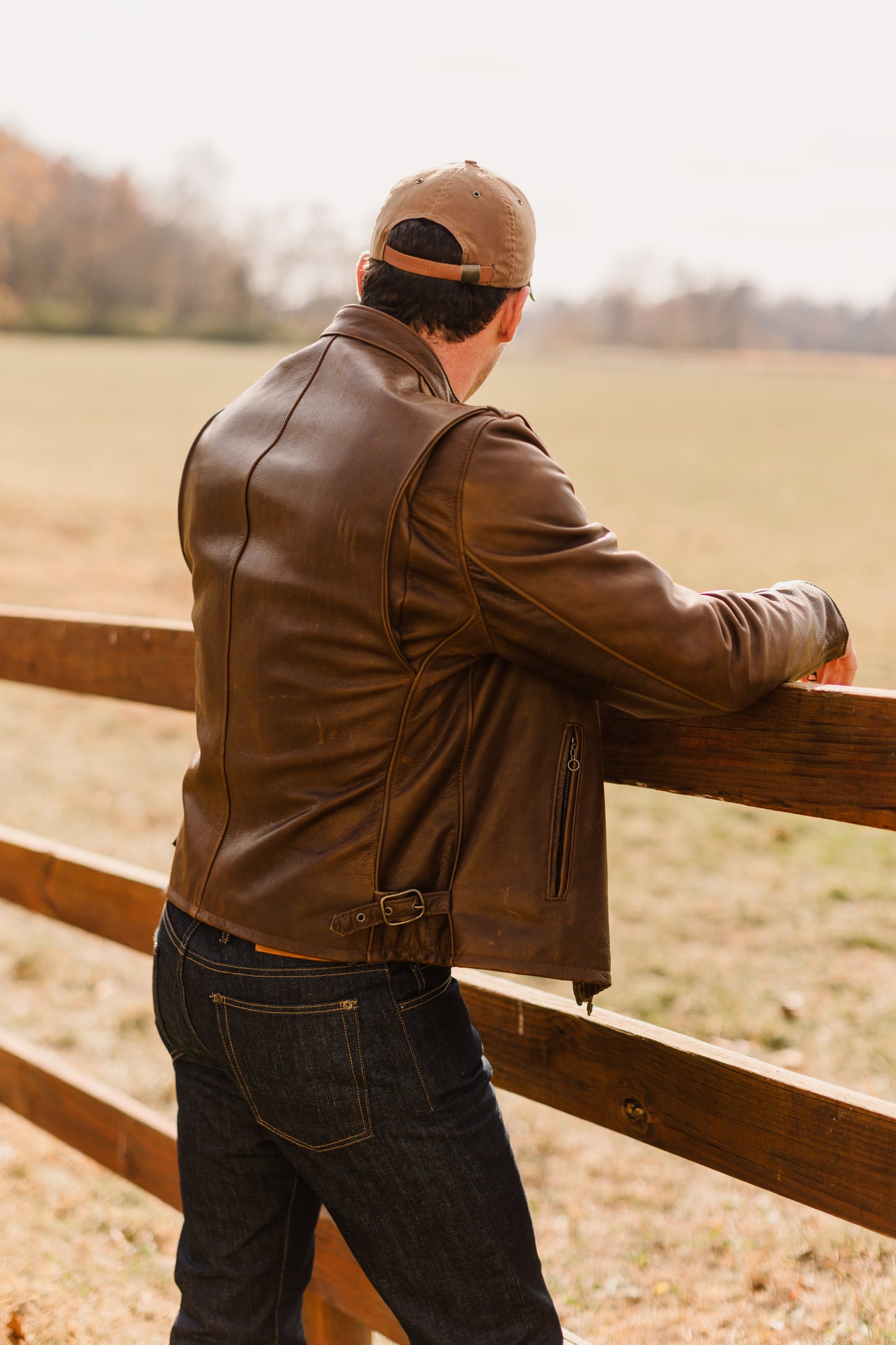 Schott x Ball and Buck Perfecto Leather Jacket