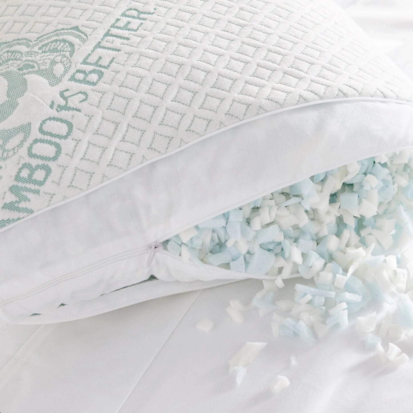 Adjustable Bamboo Cooling Pillow | Queen & King