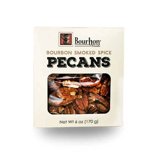 BourbonBarrelFoodsBourbonSmokedSpicePecans-6ozBox - shoponestop.store