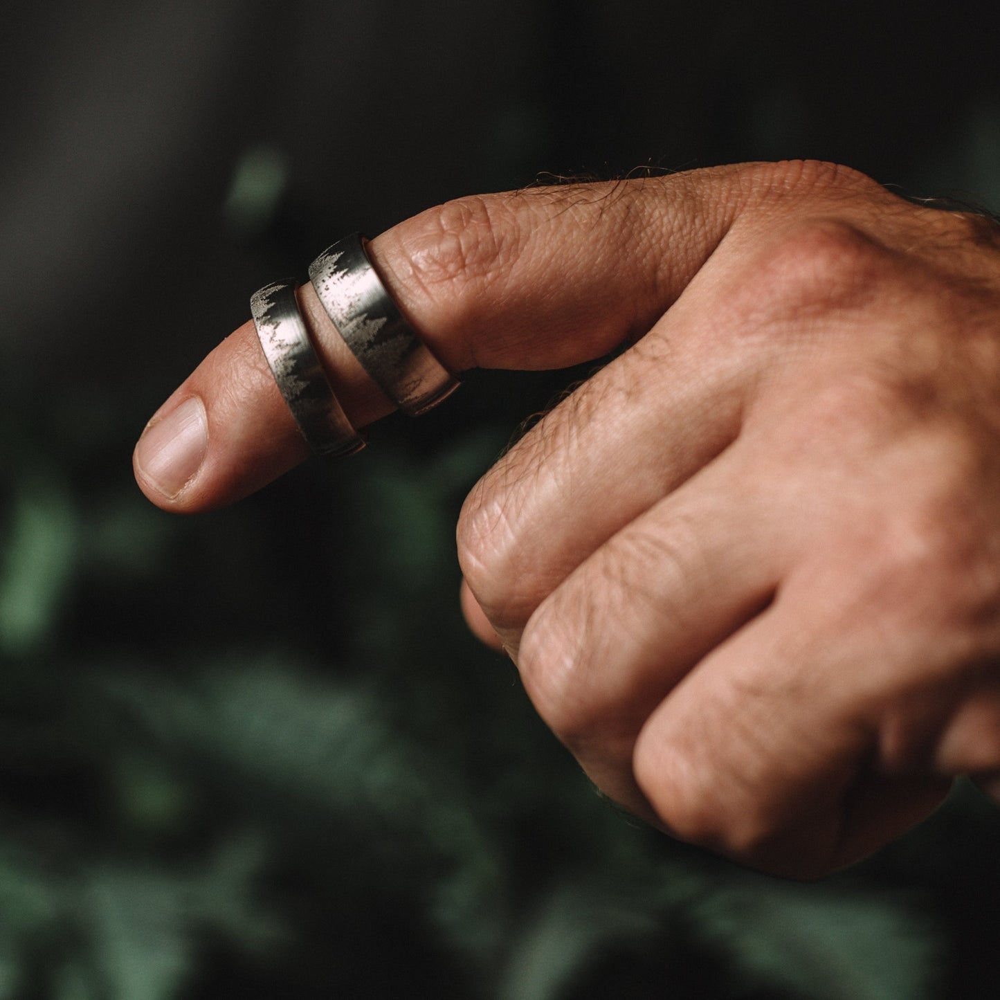 Outdoorsman: The Ultimate Tungsten Carbide & Wood Wedding Band