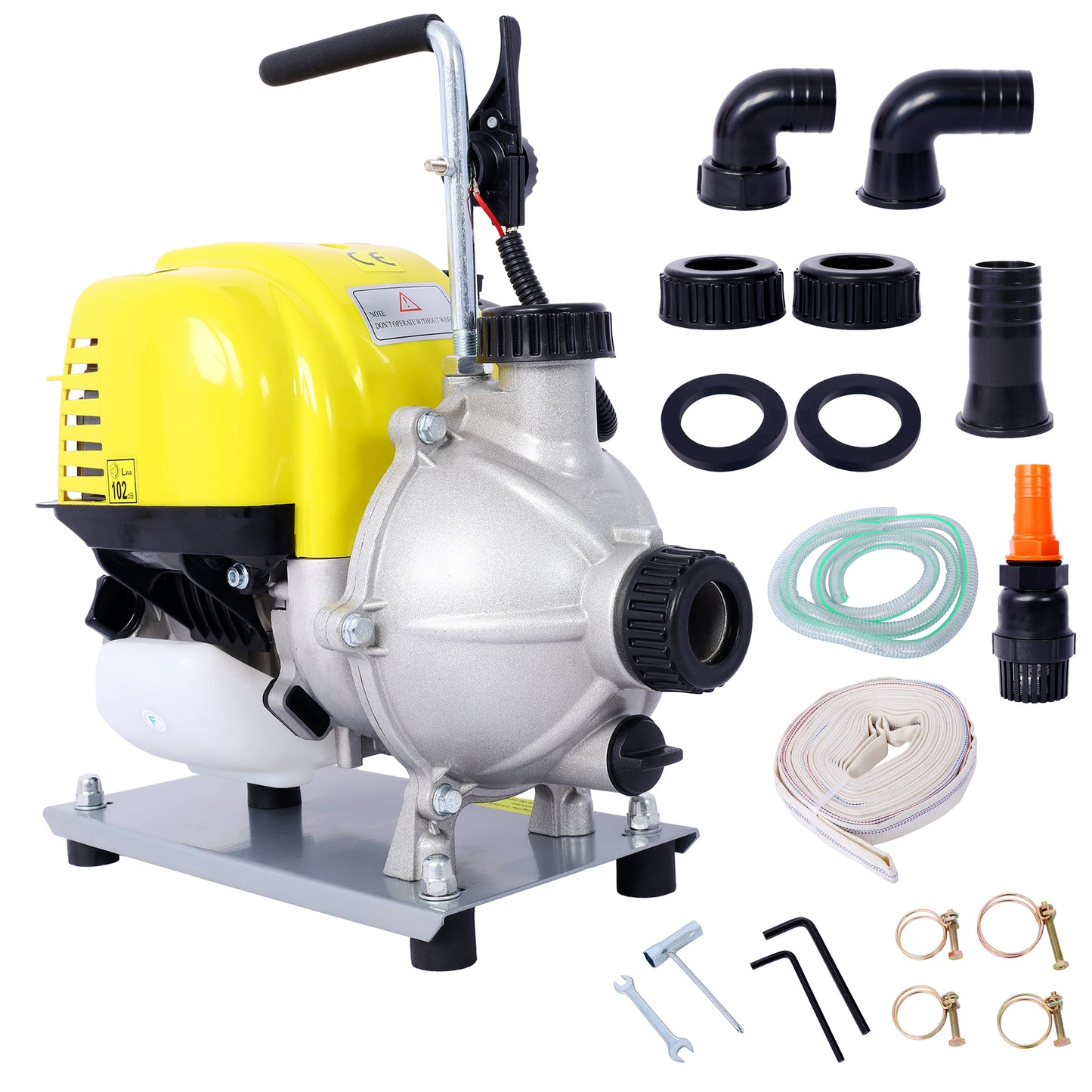 38CC four stroke gasoline water pump 1.5 "portable gas power delivery pump