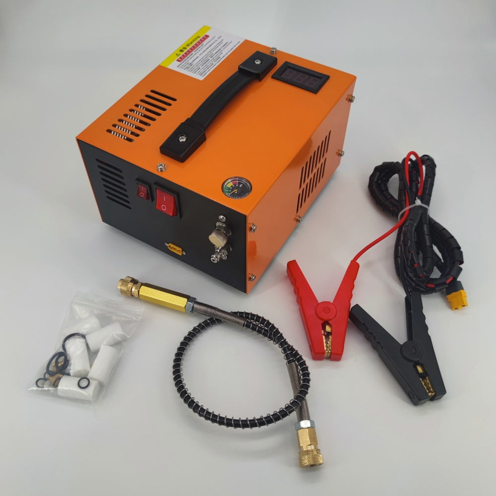 Car 12V Electric High-Pressure Air Compressor 30MPA Diving Breathing Pump 4500PSI