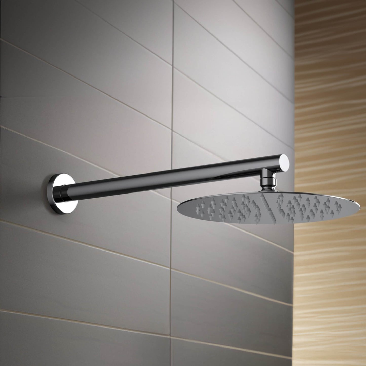 Halo Pressure Balanced Single Function Shower System with Rough-In Valve