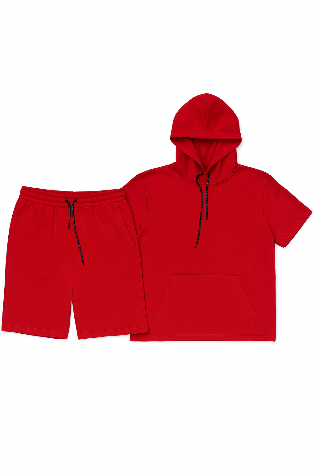 Men’s Core Short Sleeve Hoodie & Shorts Set - Shoponestop.store