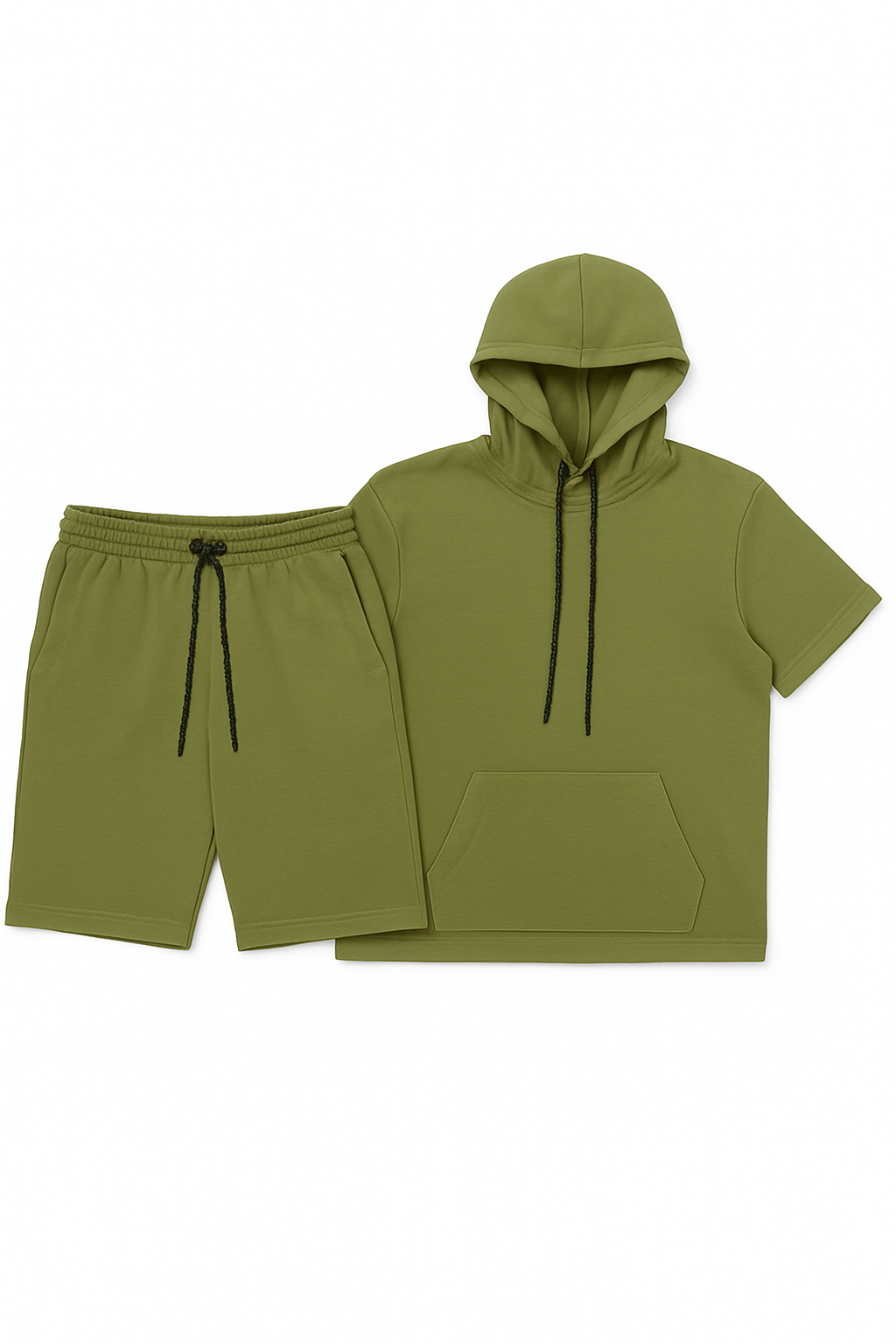 Men’s Core Short Sleeve Hoodie & Shorts Set - Shoponestop.store