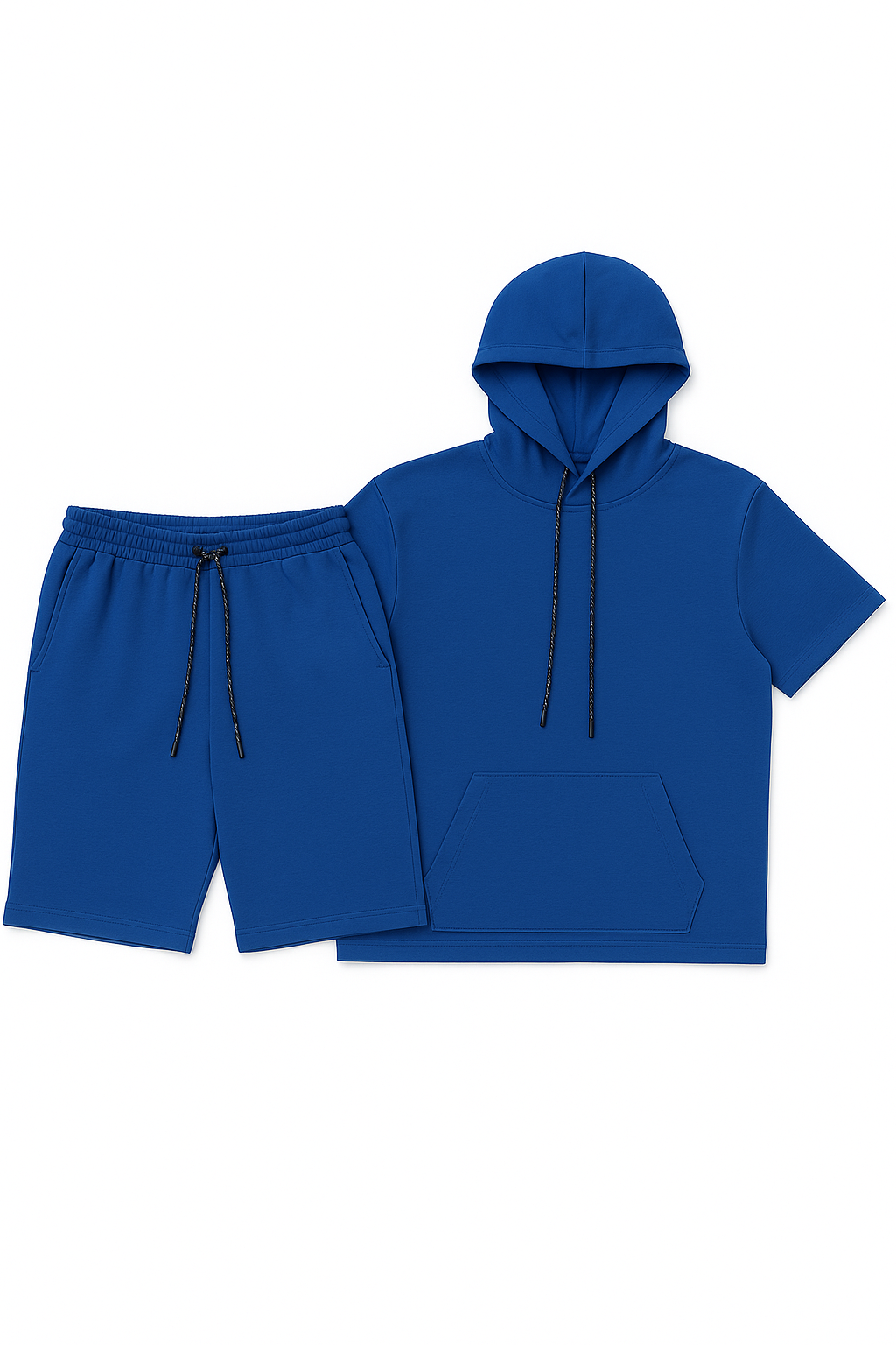 Men’s Core Short Sleeve Hoodie & Shorts Set - Shoponestop.store