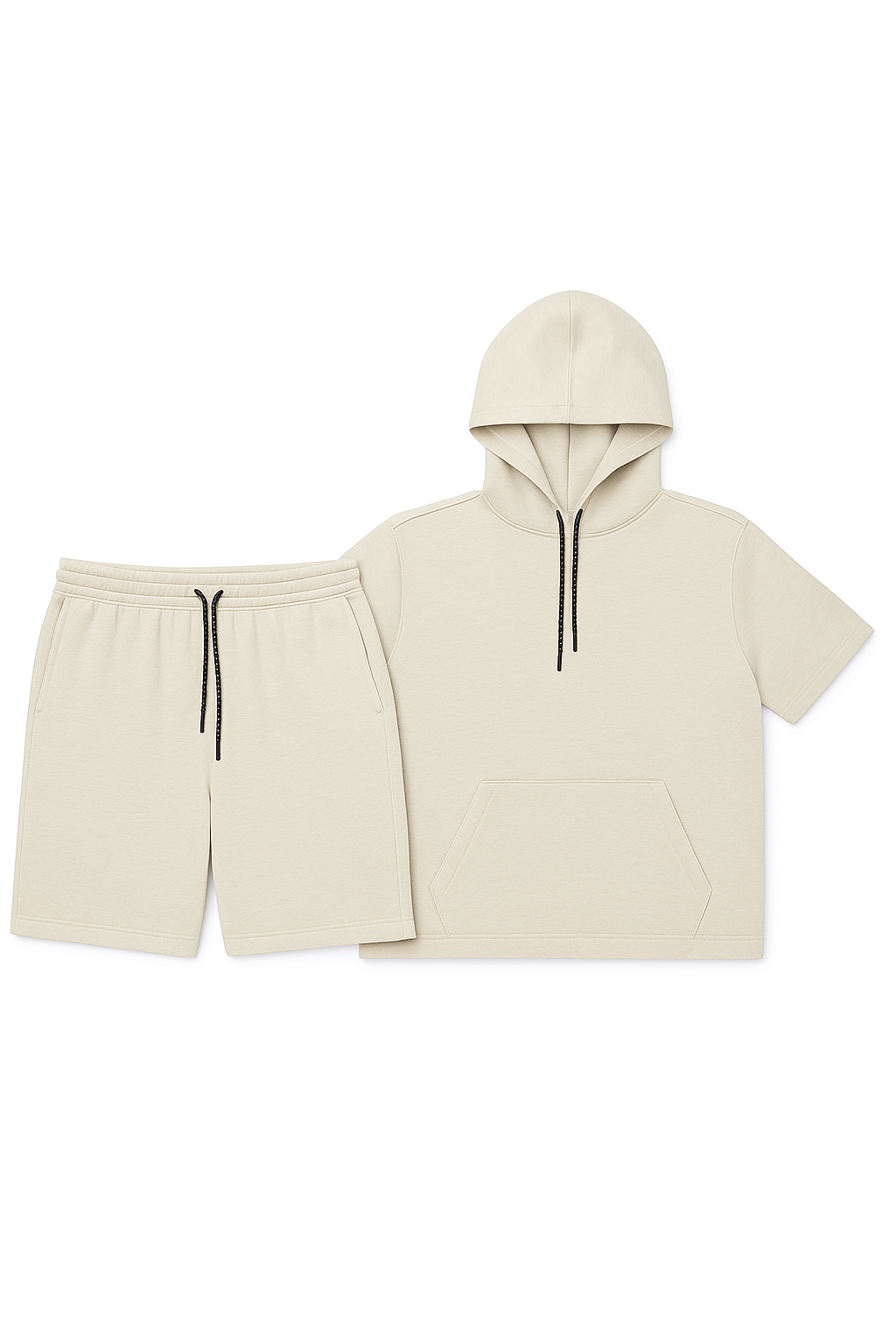 Men’s Core Short Sleeve Hoodie & Shorts Set - Shoponestop.store