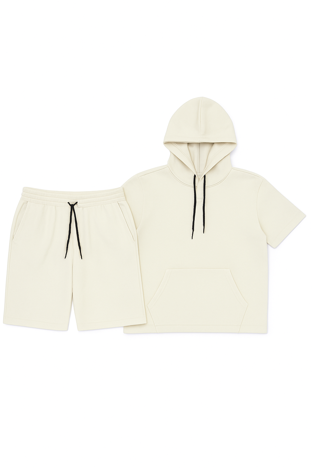 Men’s Core Short Sleeve Hoodie & Shorts Set - Shoponestop.store