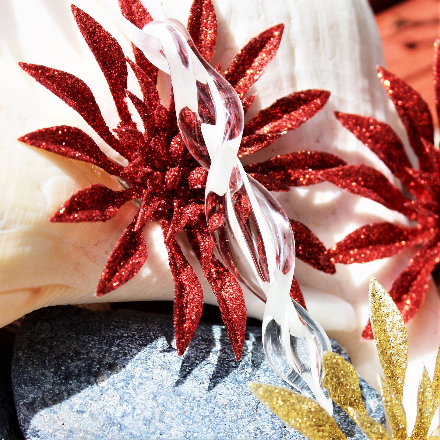 Glow in the Dark Christmas Tree Ornaments