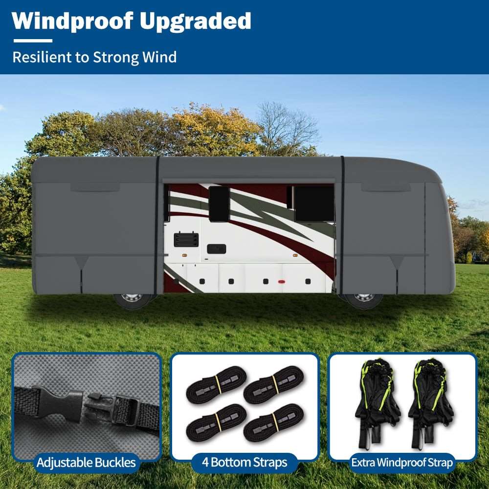 Umbrauto Class A RV Cover Upgraded Heavy Duty