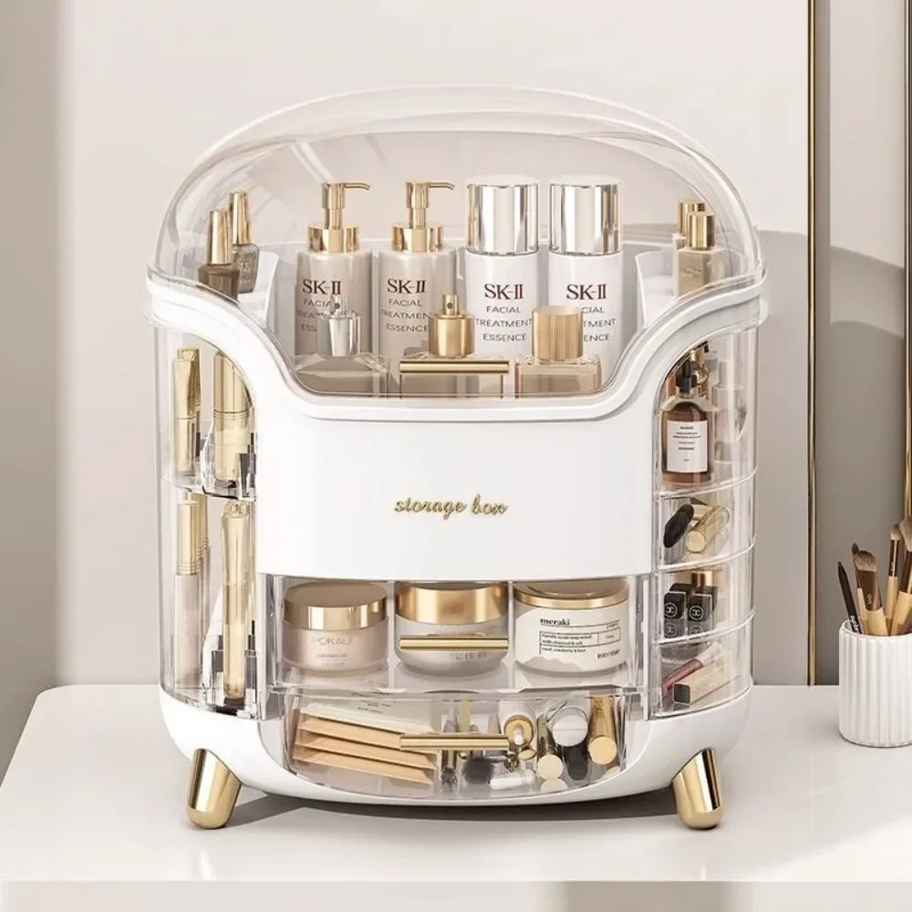 Multi-Functional Makeup Storage Box Multi-Layer Desktop