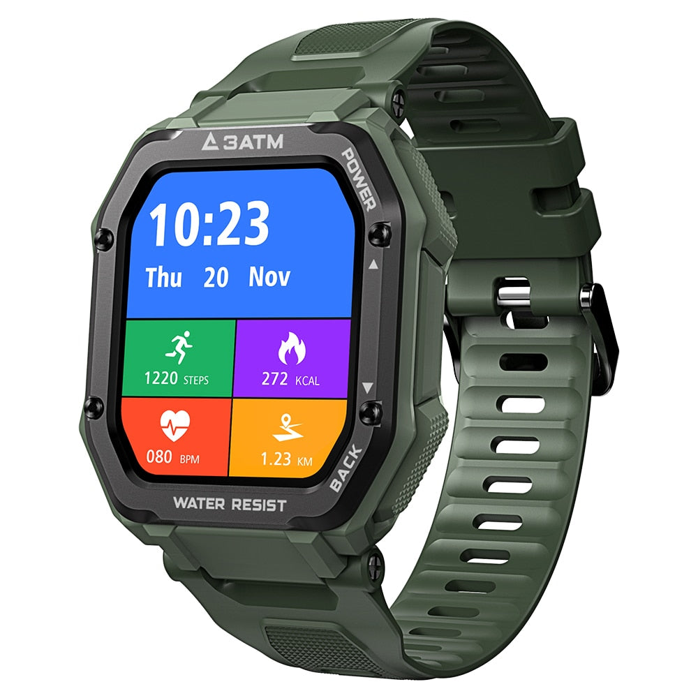 Smart Watch ROCK Rugged Watch for Men Outdoor Sports Waterproof Fitness