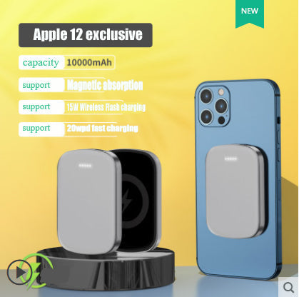 MagSafe magnetic absorption wireless power bank 20000 Ma portable