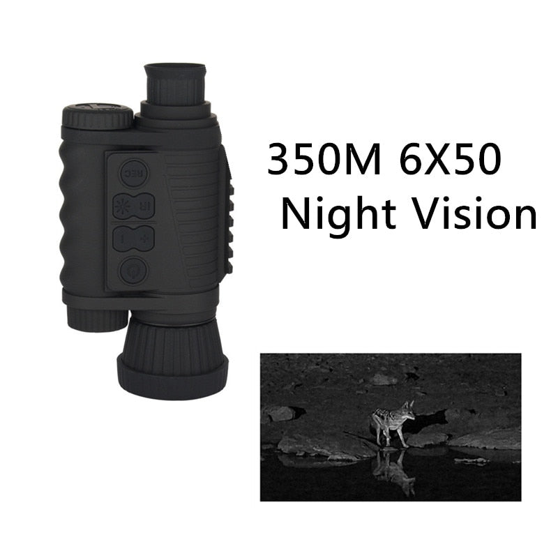 Handheld HD 6X50 Infrared Digital Night Vision Device Tactical IR Night Monocular