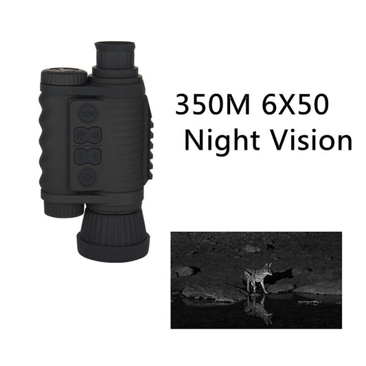 Handheld HD 6X50 Infrared Digital Night Vision Device Tactical IR Night Monocular