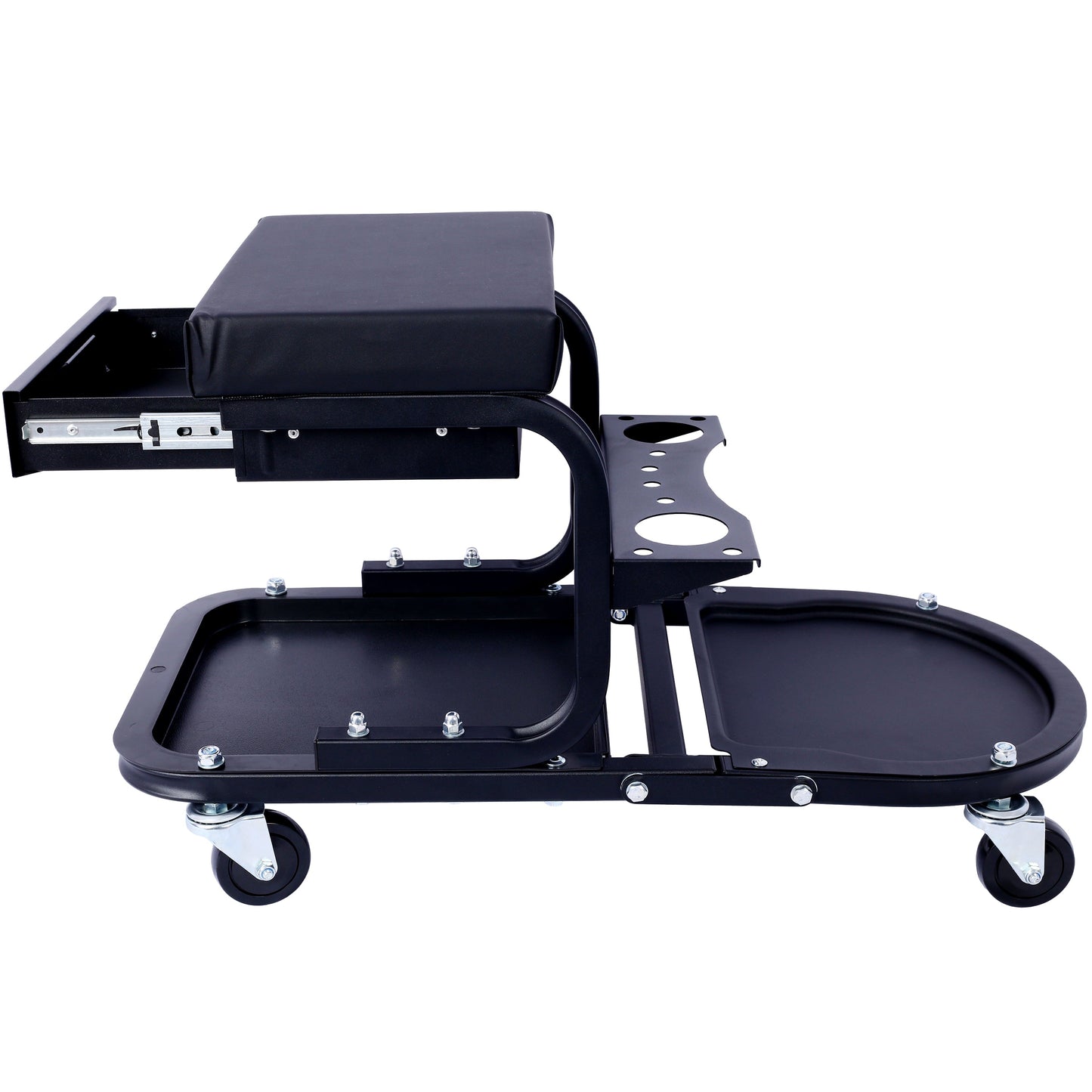 Ultimate Rolling Details and Multifunctional Car, 15'1/2 "x 8'3/4" x 18'1/2 "- Black