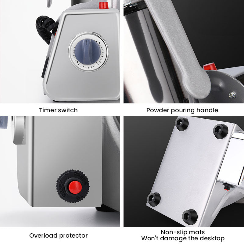 3000W, 800G Parts - Free Big - Capacity Grinder