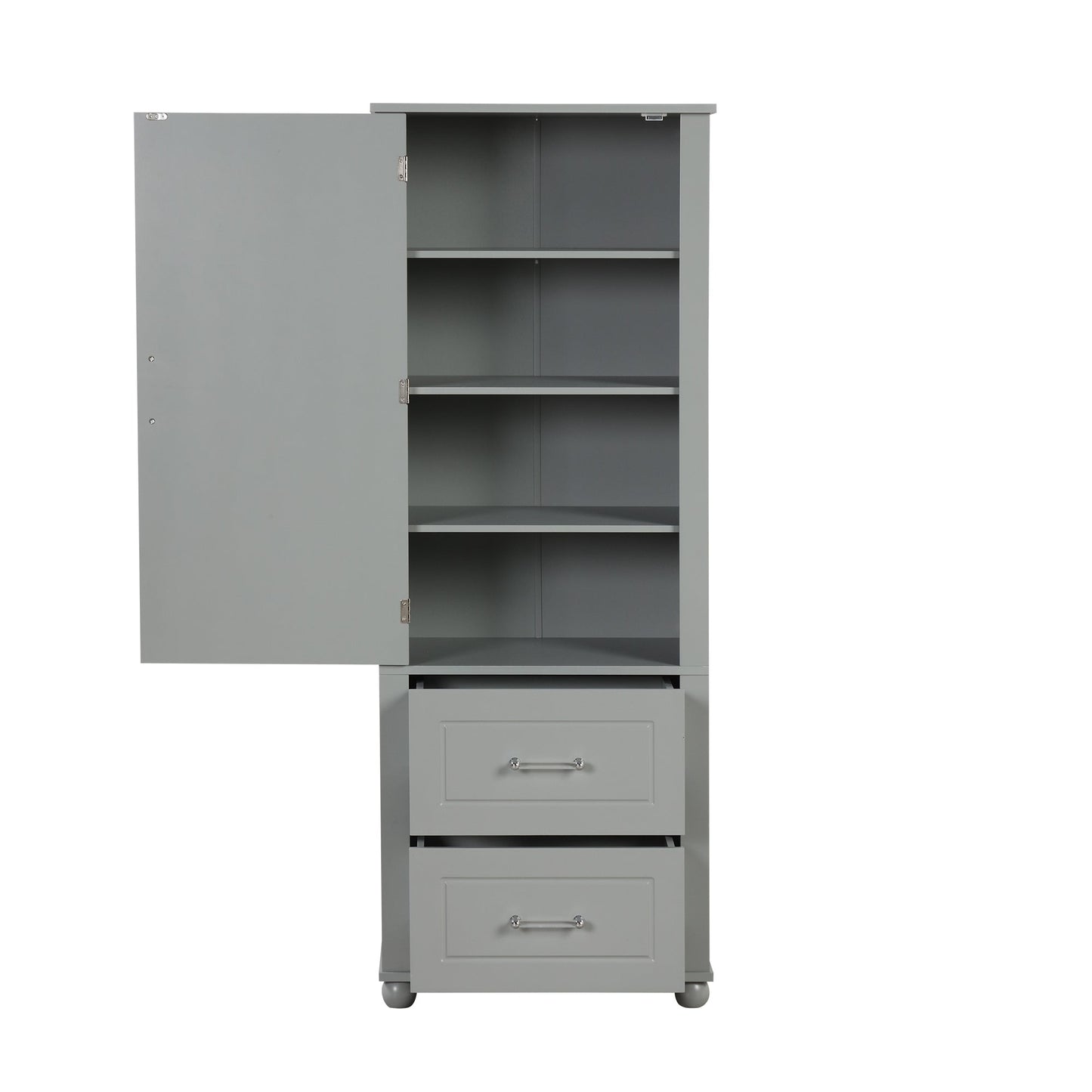 Tall Bathroom Storage Cabinet, Freestanding Storage Cabinet