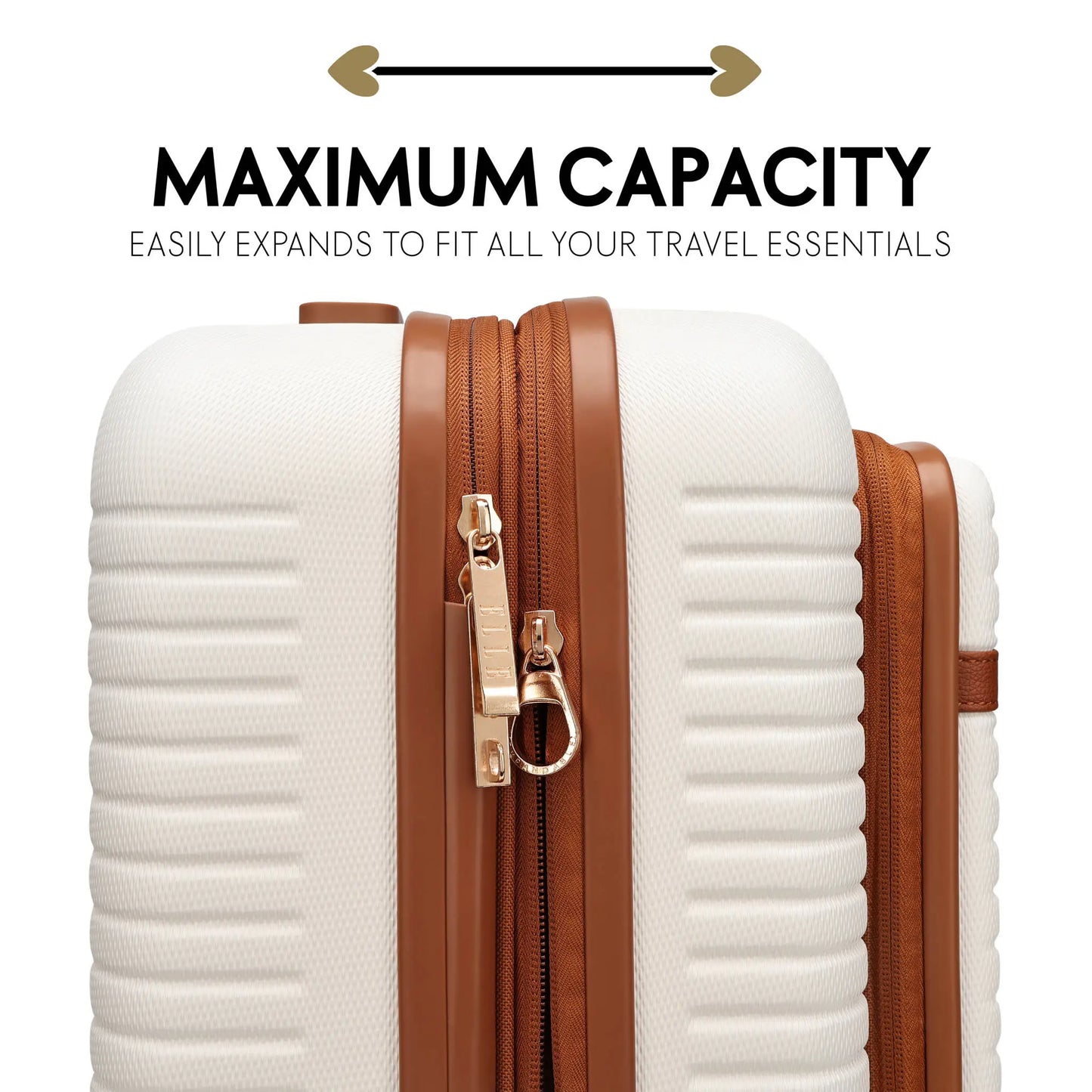 ELLUGSMESWH-848484057840-ELLE_Escape_Expandable_Carry-on_Suitcase_with_Front_Laptop_Pocket-White-05-Trolley - shoponestop.store