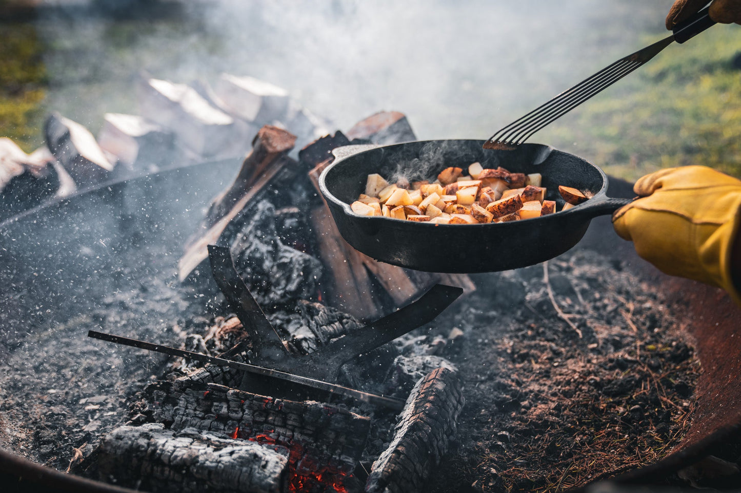 Pan Stand & Grill Grate