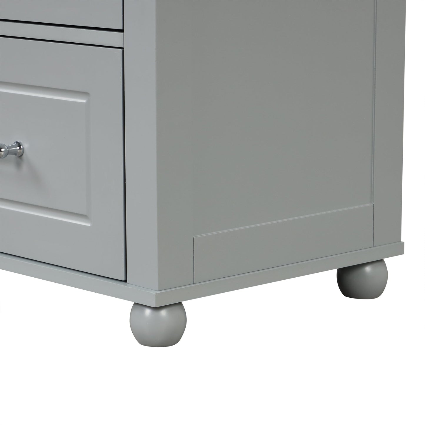 Tall Bathroom Storage Cabinet, Freestanding Storage Cabinet