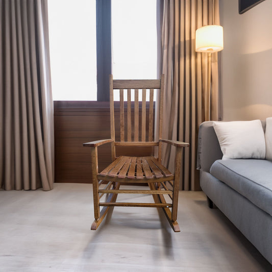 BALCONY PORCH ADULT ROCKING CHAIR Brown