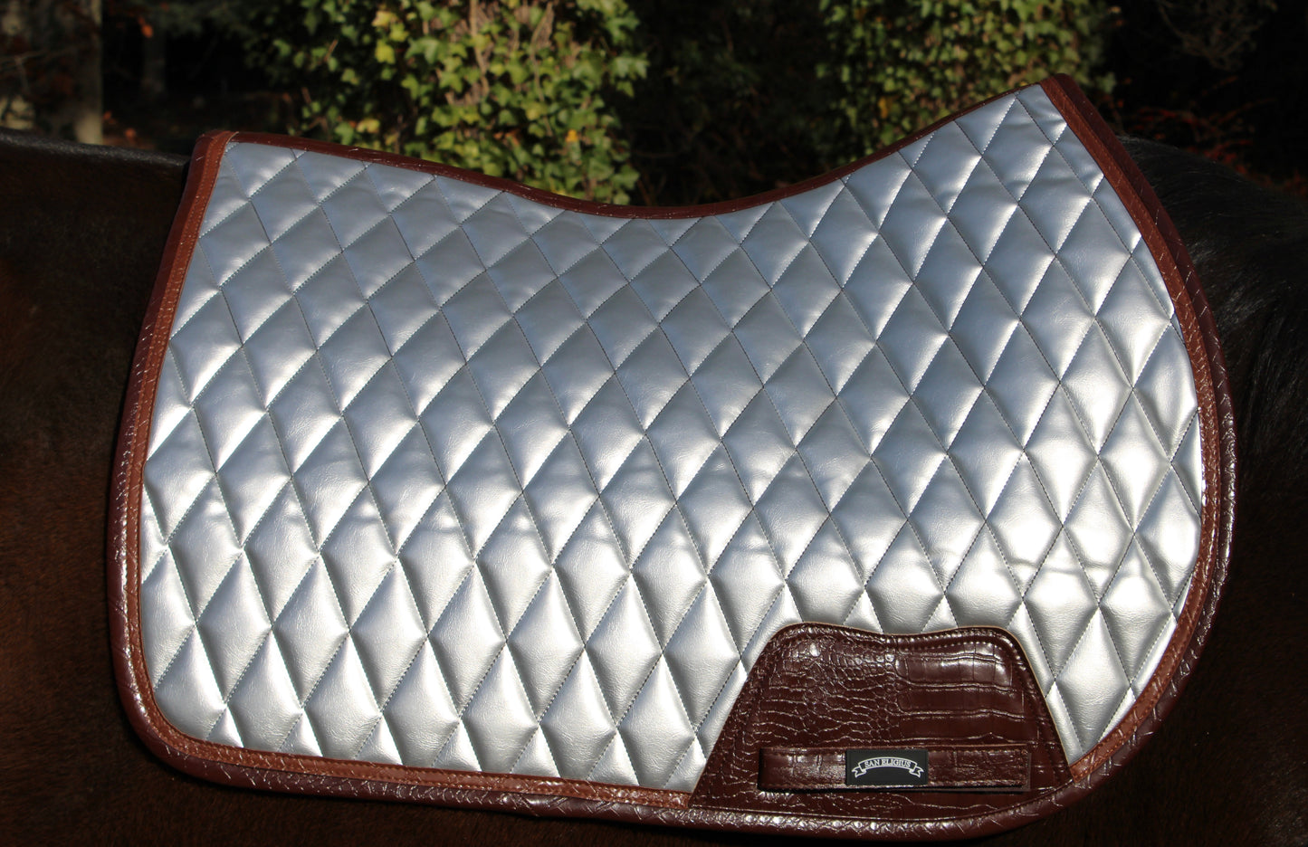 Saddle Pad | Chrome