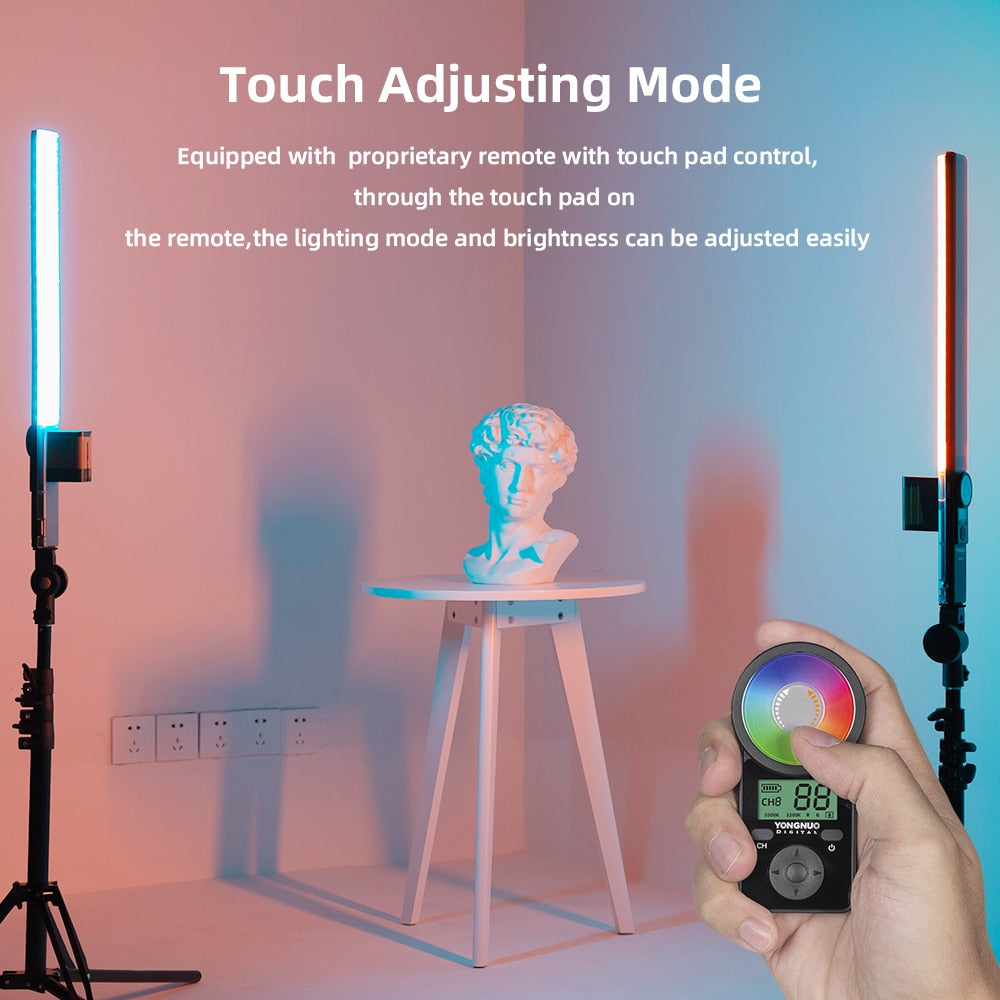 Yongnuo YN360 III YN360III Handheld 3200K-5500K RGB Colorful Ice Stick LED Video Light