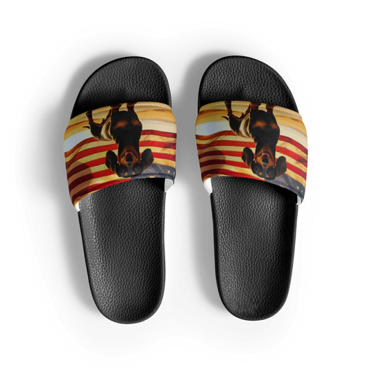 AMERICAN DOGGY Summer Ease Men's Slides TM| DOG LOVERS