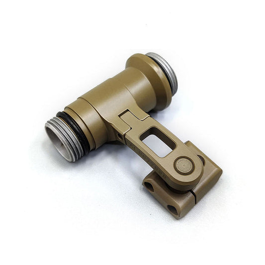 New SS M-AX tactical helmet headlamp stand. Rotating base for night vision flashlights
