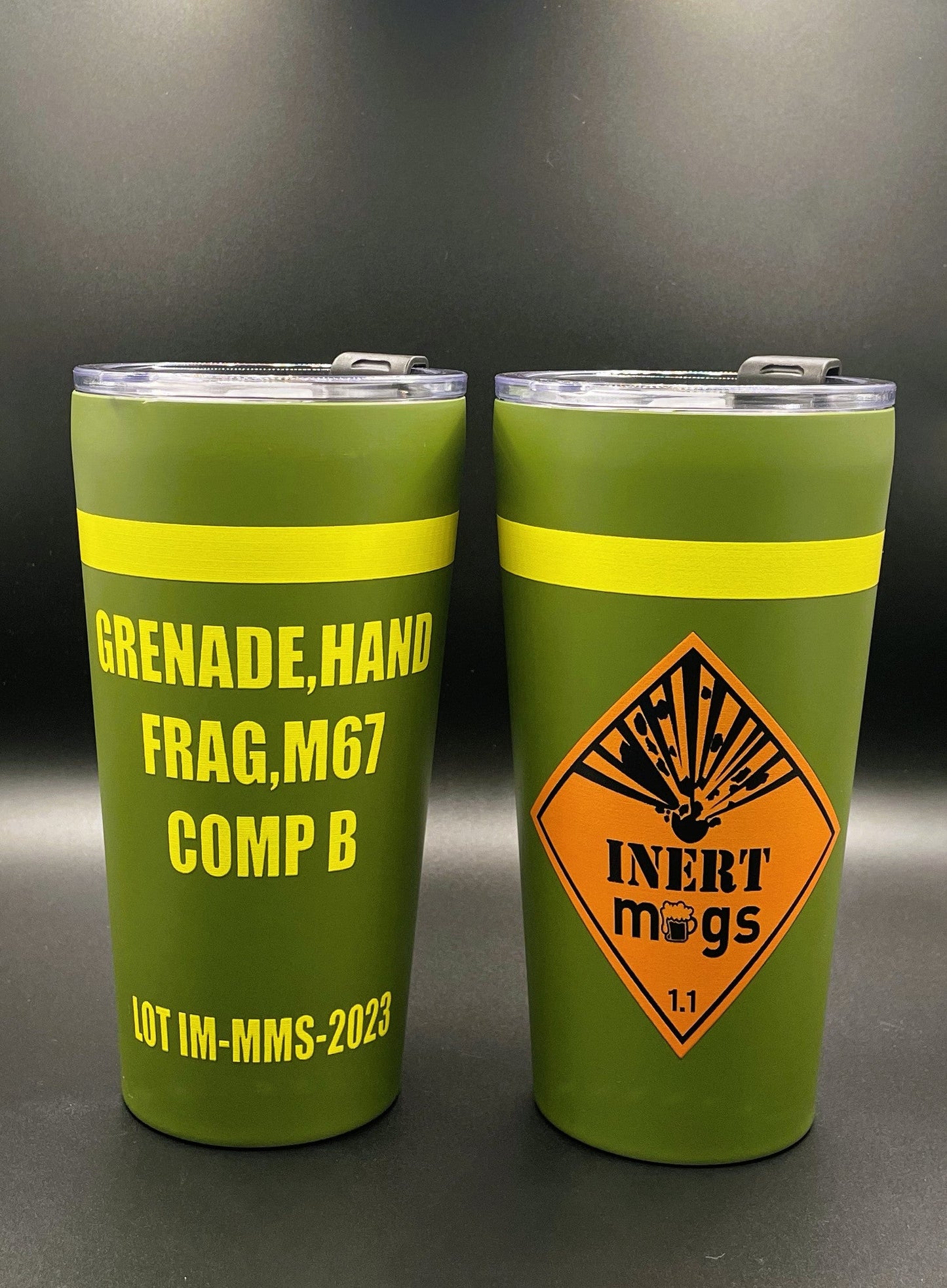 14oz Frag Grenade Tumbler