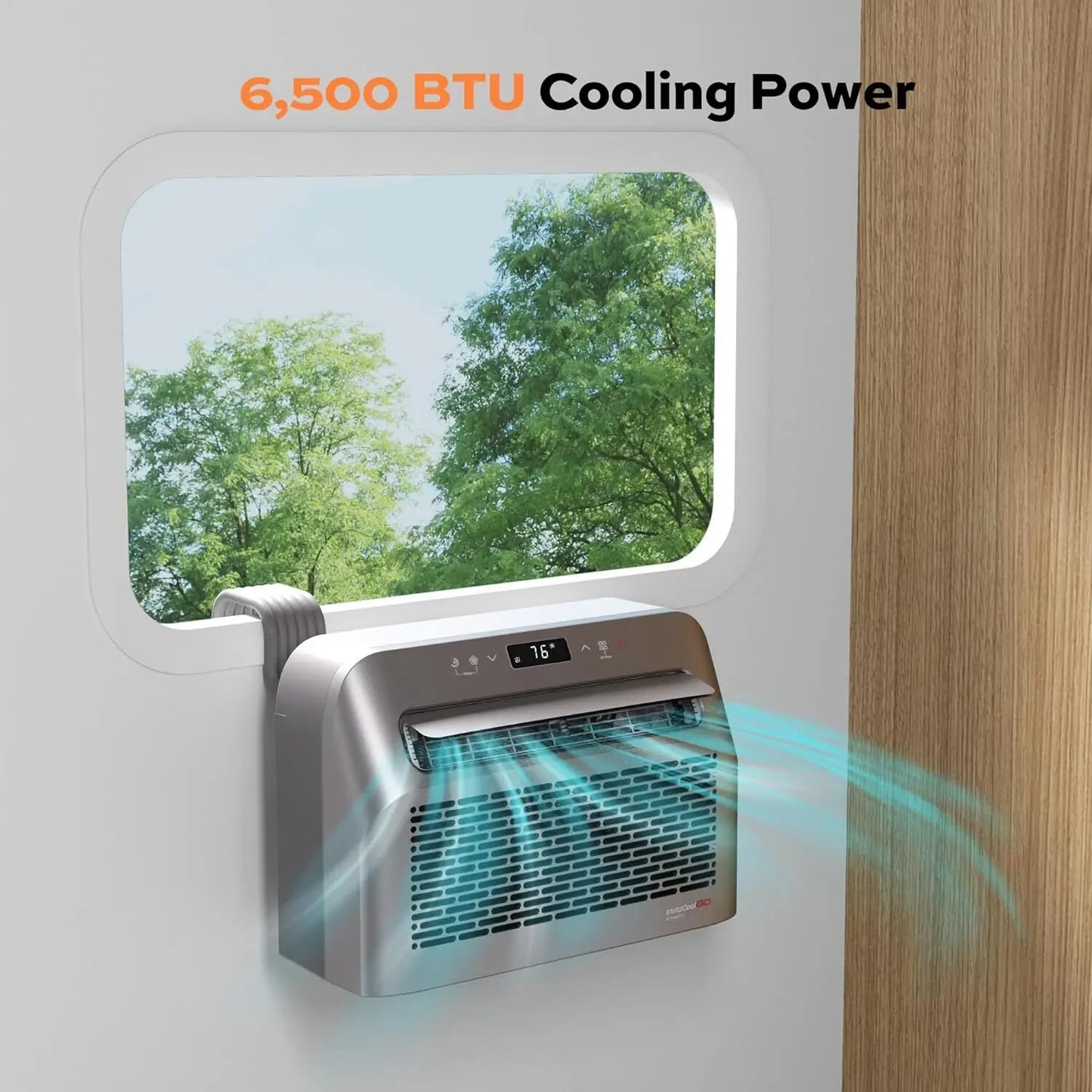 Fogatti InstaCool Go Portable Window Air Conditioner