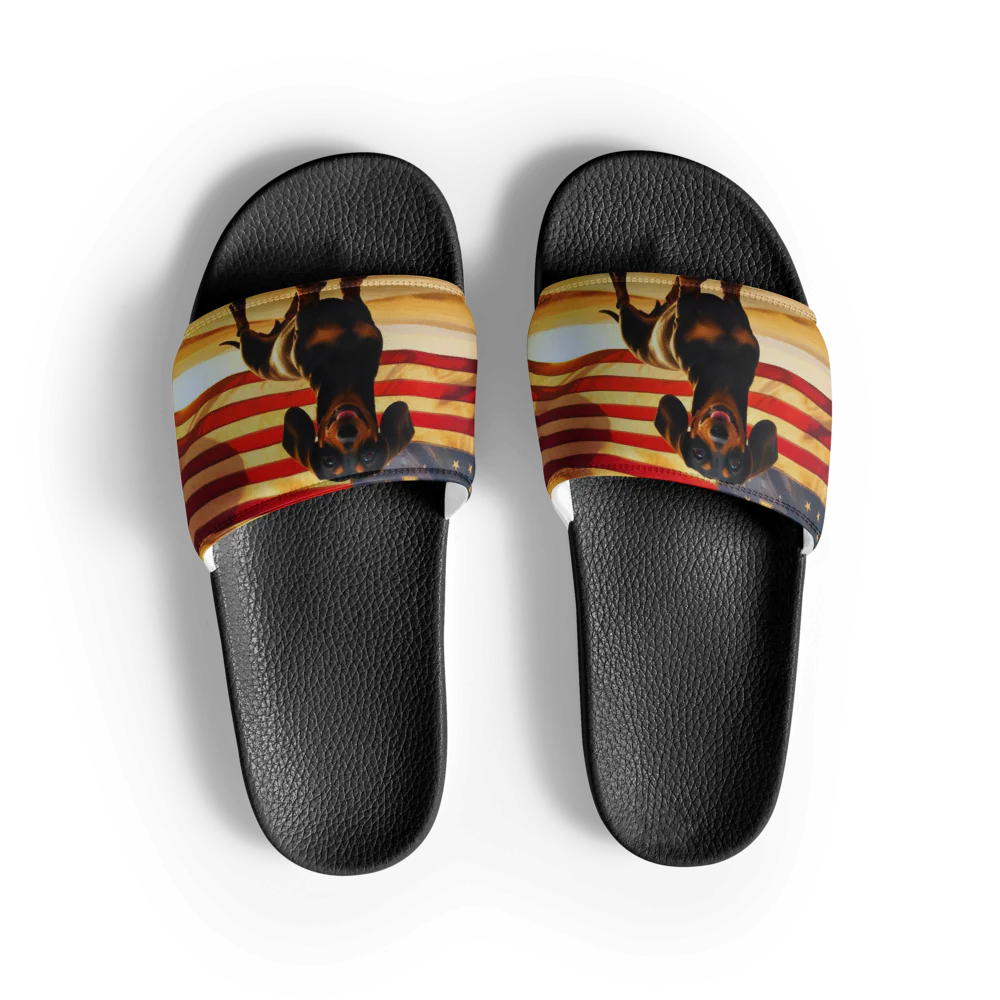 AMERICA Summer Comfort Slides for Women TM| DOG LOVERS