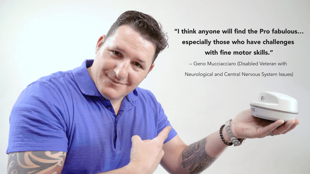 Pro POD 2.0 Adaptive One-Handed Electric Fingernail Clipper for Ages 13+