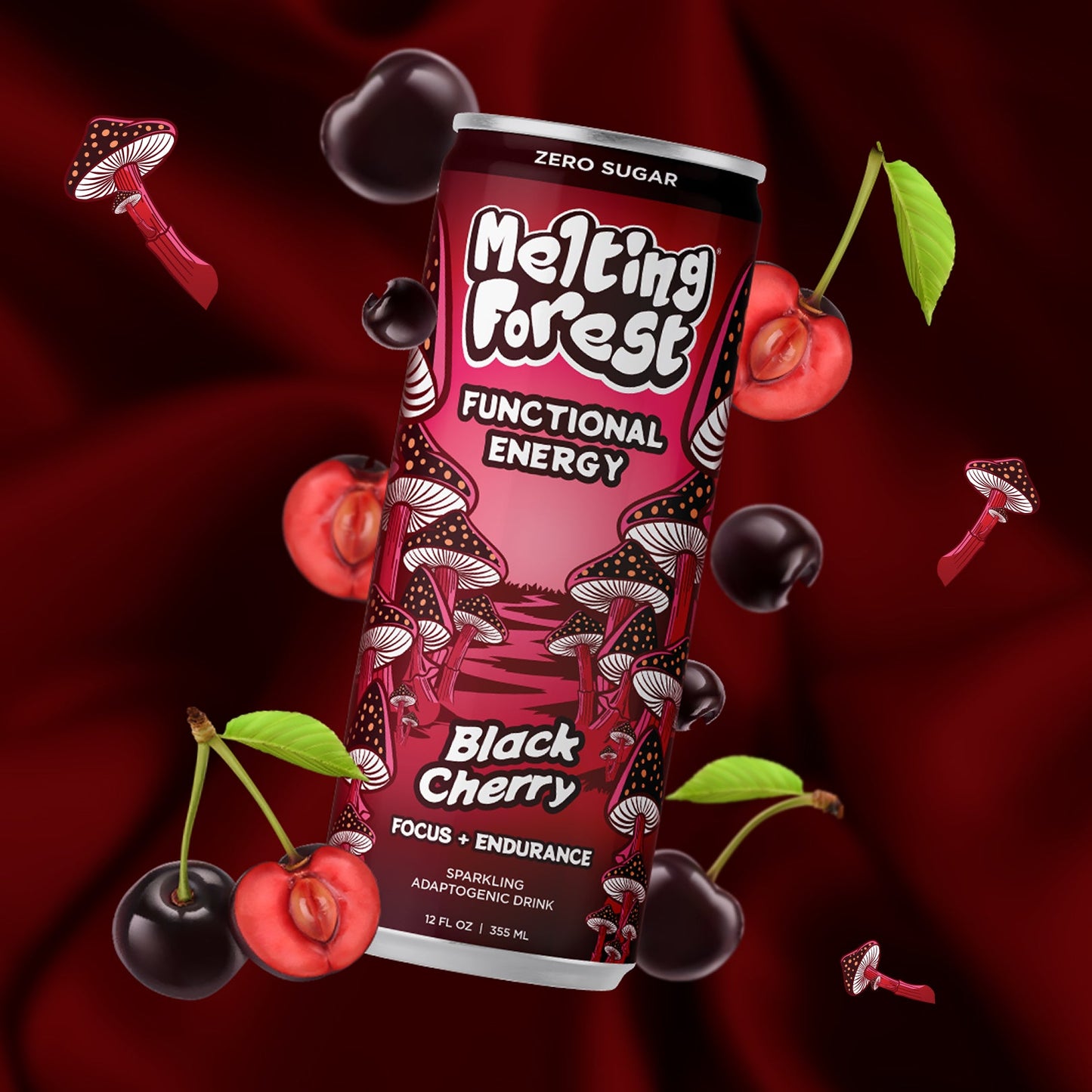Energy Drink Variety Pack - Mushroom Energy Drink 12 Pack