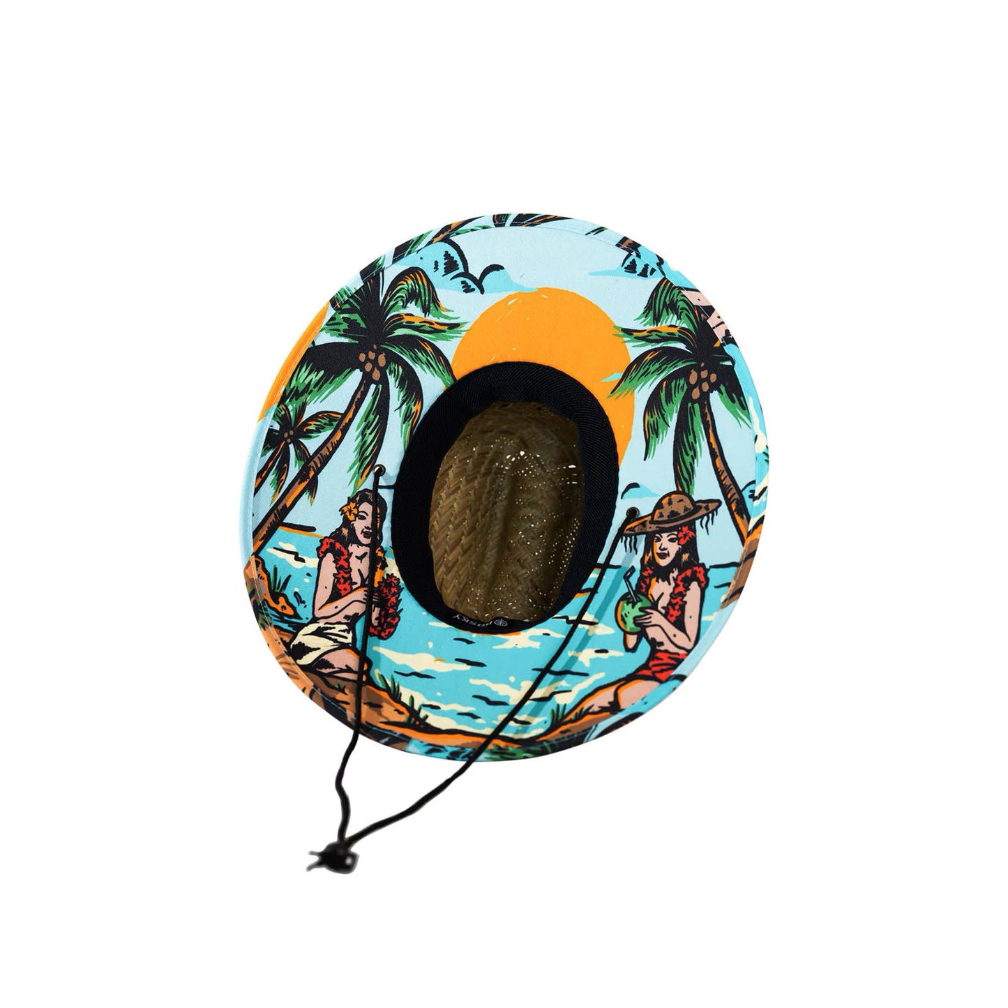 Aloha! Hawaiian Hula Beach Straw Hat - Shoponestop.store