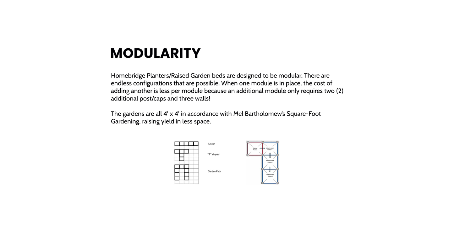 Stackstone Prefabricated Concrete (GFRC) Garden Bed