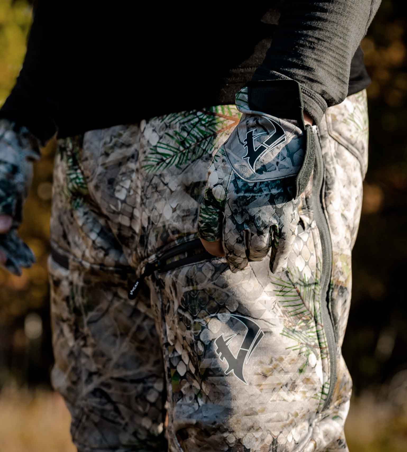 Vycah Huntley Gloves - Fall Camo