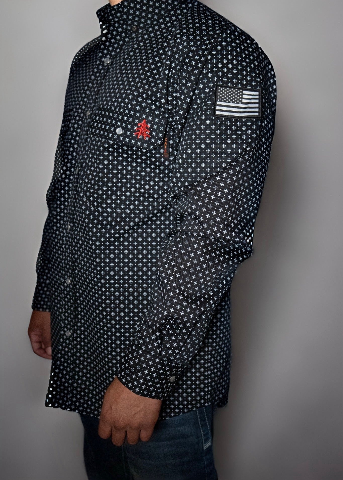 FR Pearl Snap Work Shirt