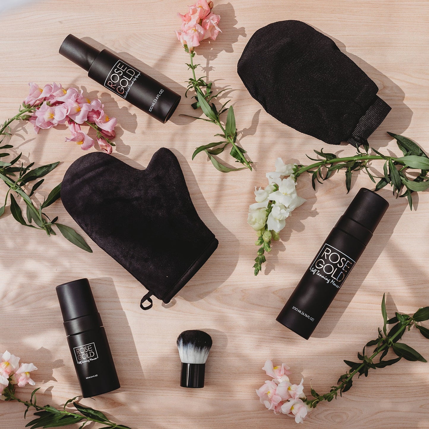 Rose Gold Face & Body Self Tanning Bundle