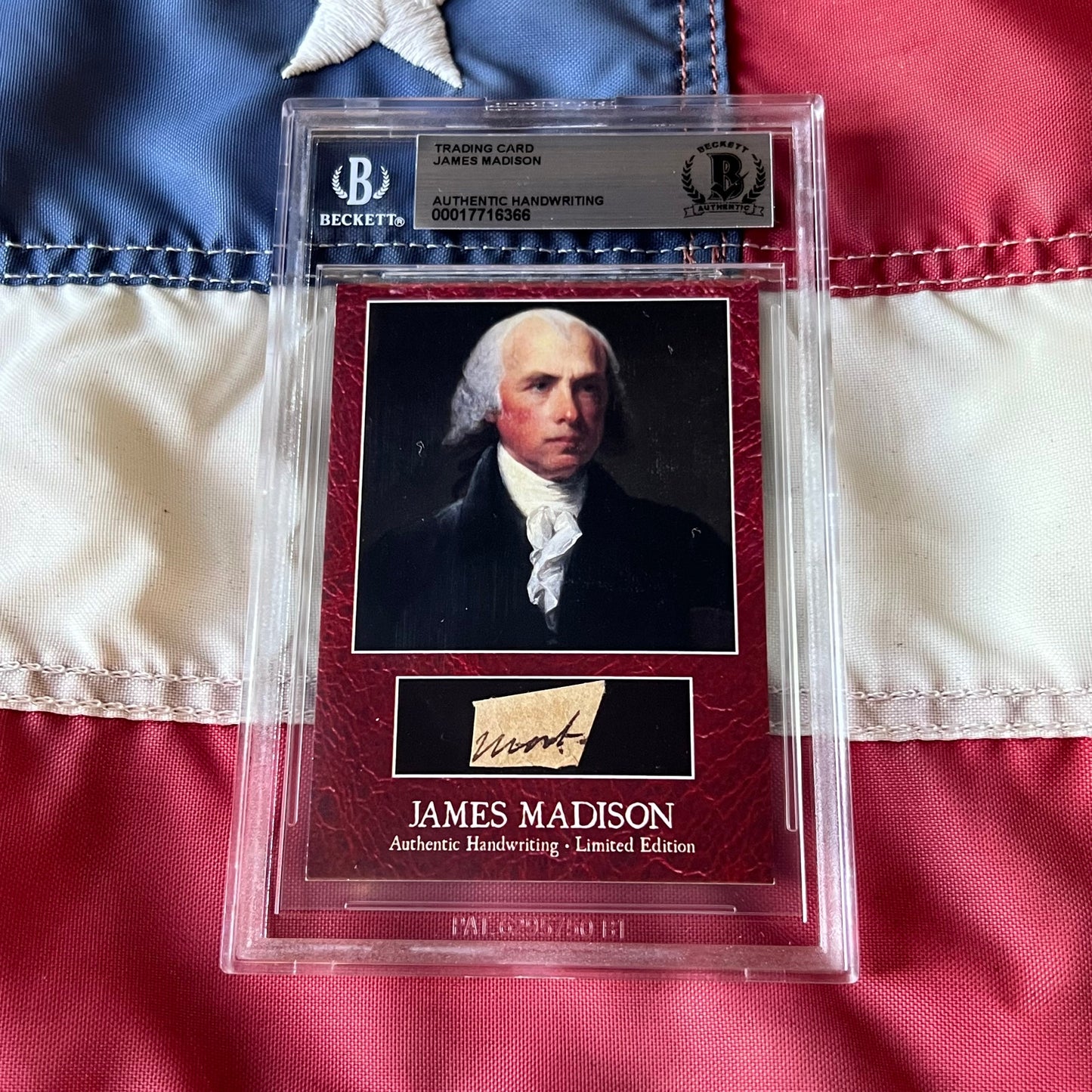 James Madison Beckett  Handwriting
