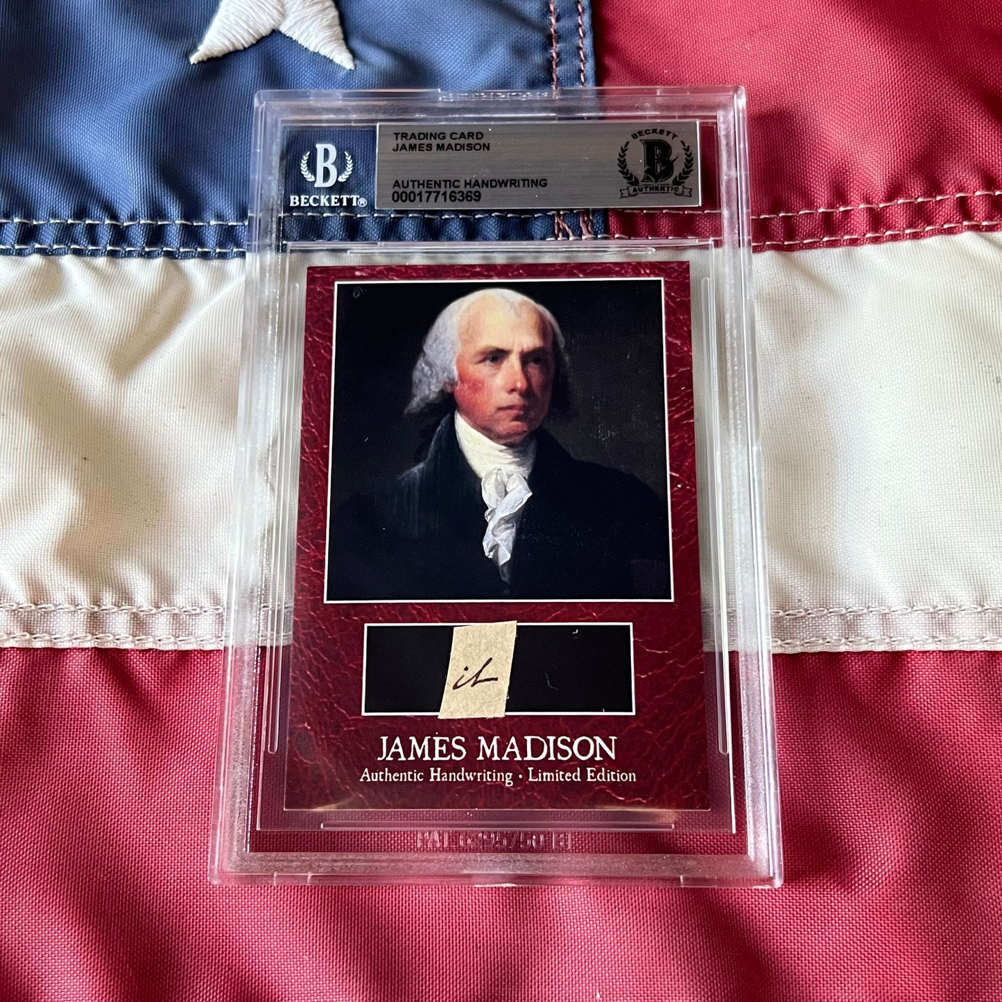 James Madison Beckett  Handwriting