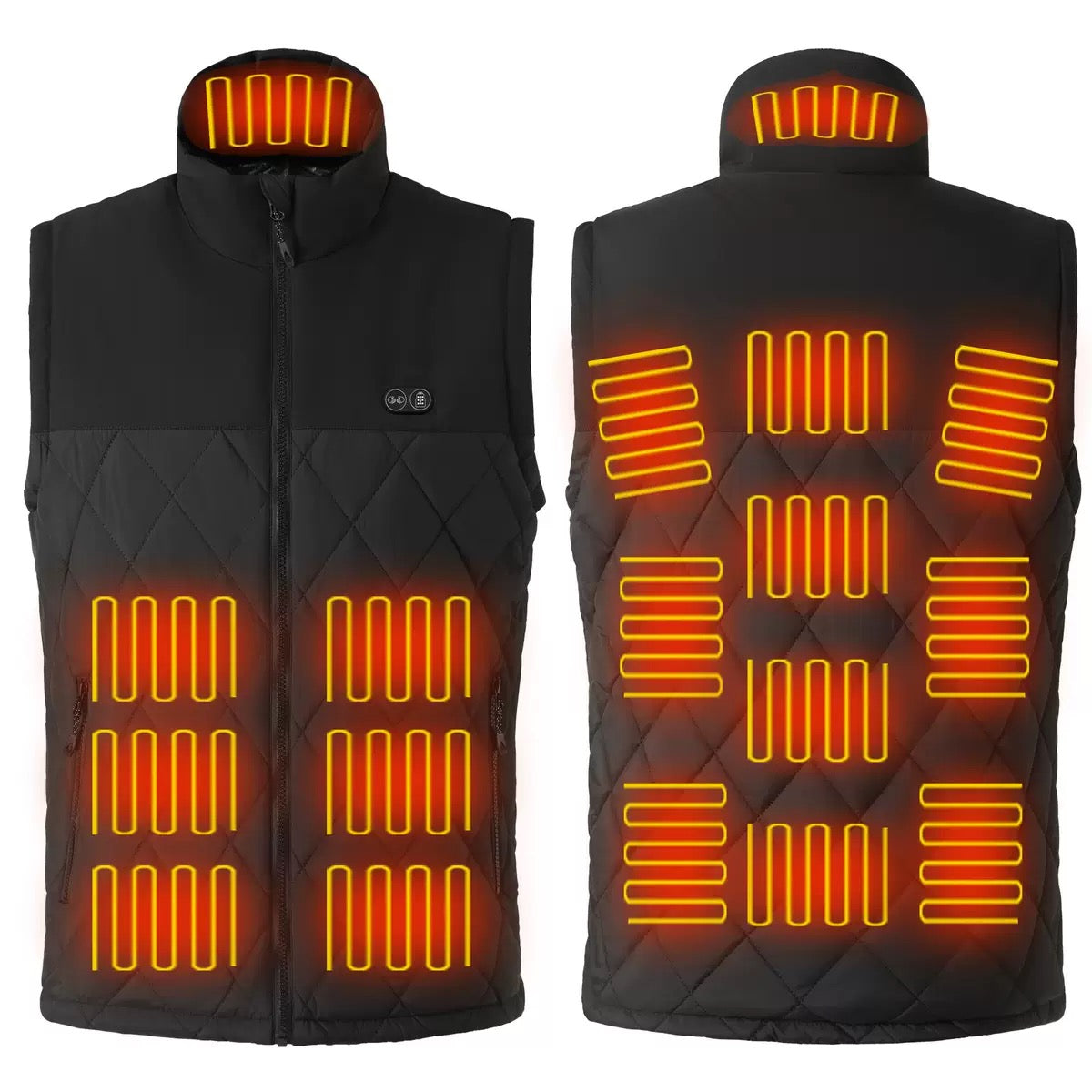 Dual-Control Heated Vest