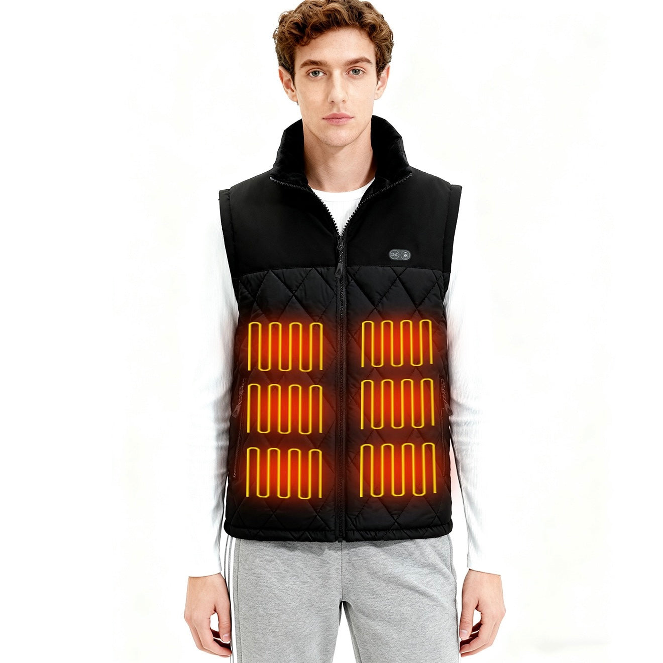 Dual-Control Heated Vest
