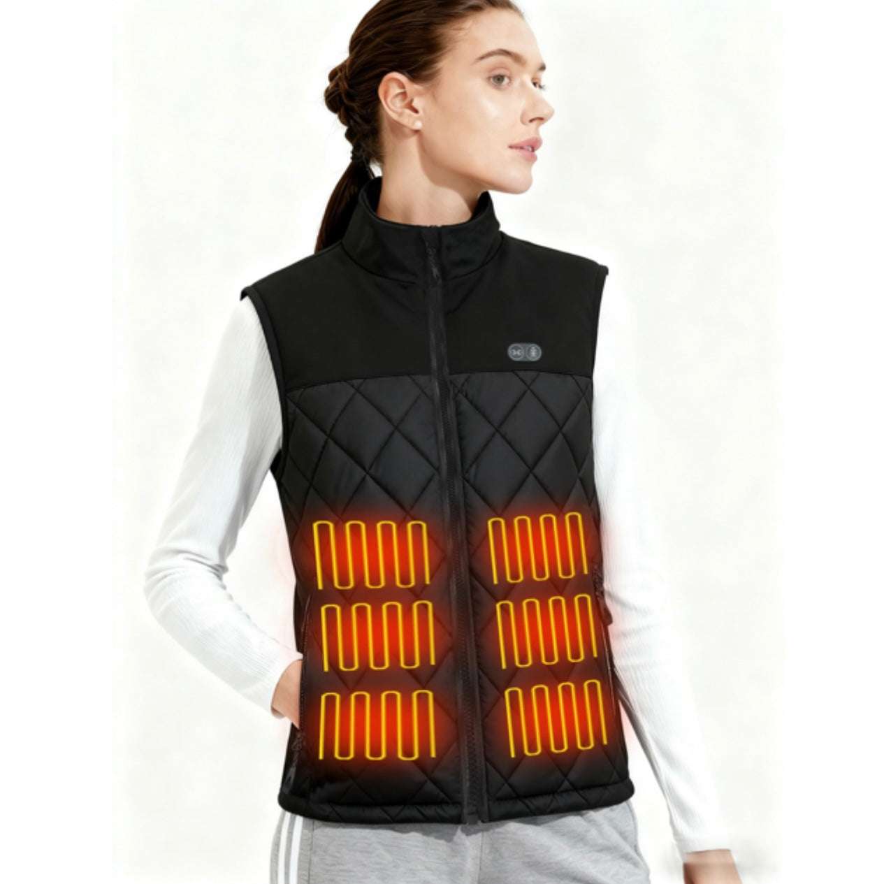 Dual-Control Heated Vest